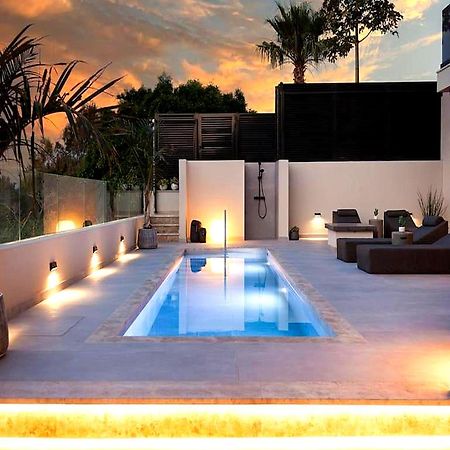 Orama Luxury Suite 3 Bedrooms With Private Pool Khersónisos Eksteriør bilde