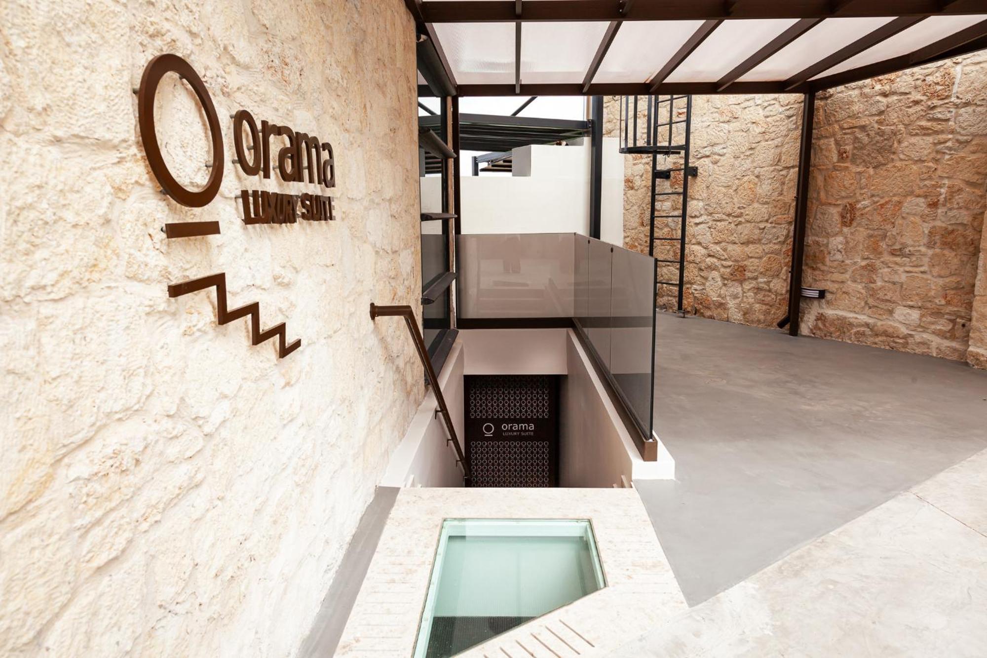 Orama Luxury Suite 3 Bedrooms With Private Pool Khersónisos Eksteriør bilde