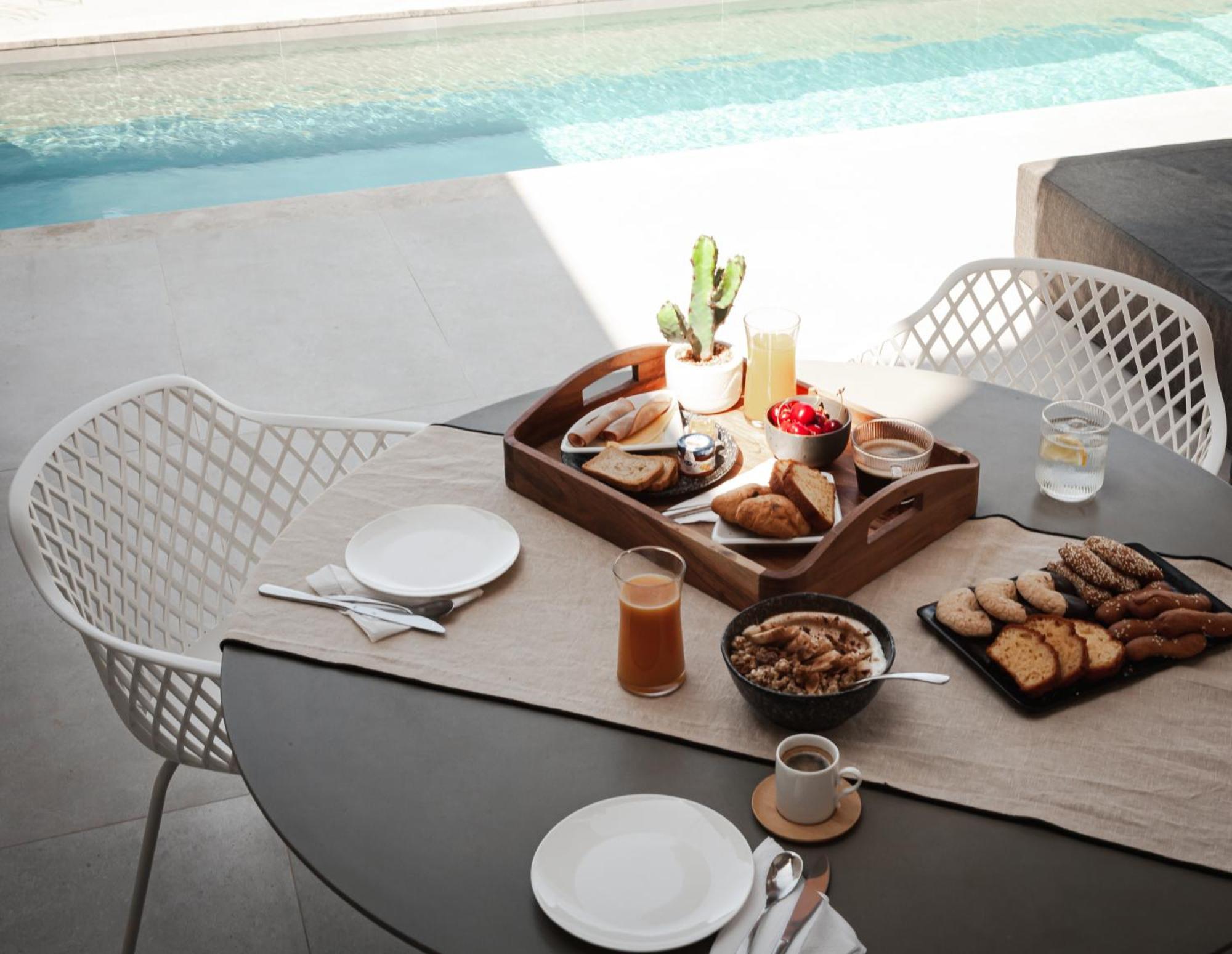 Orama Luxury Suite 3 Bedrooms With Private Pool Khersónisos Eksteriør bilde