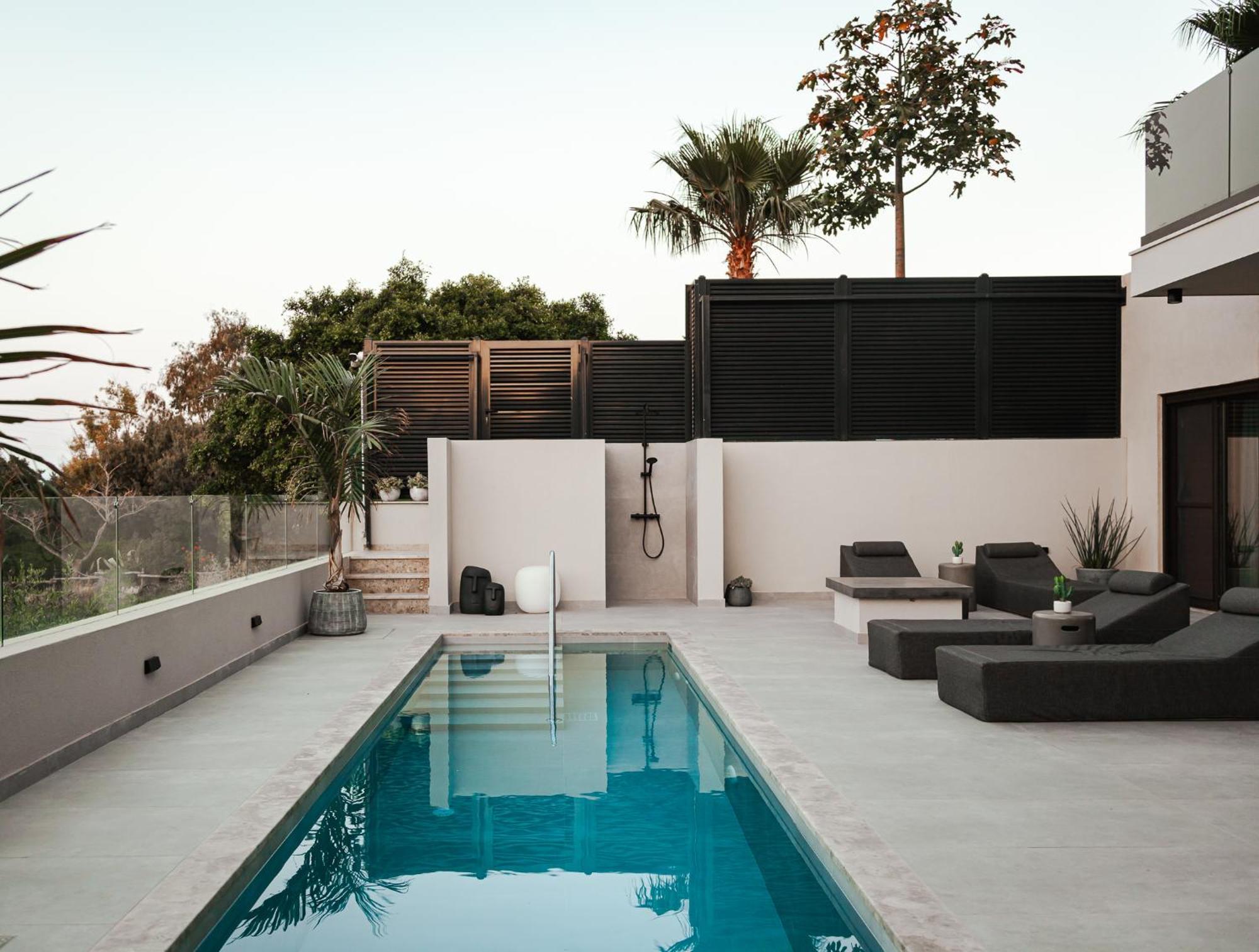 Orama Luxury Suite 3 Bedrooms With Private Pool Khersónisos Eksteriør bilde