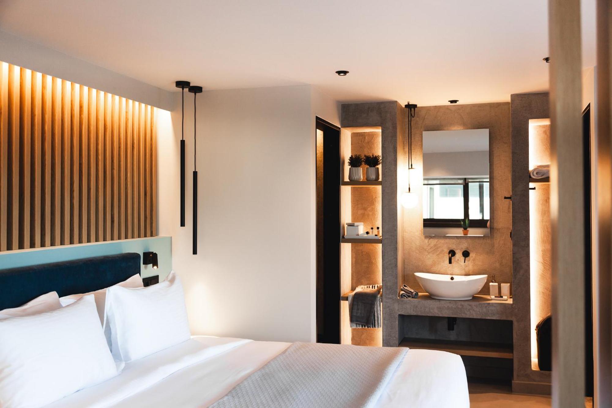 Orama Luxury Suite 3 Bedrooms With Private Pool Khersónisos Eksteriør bilde
