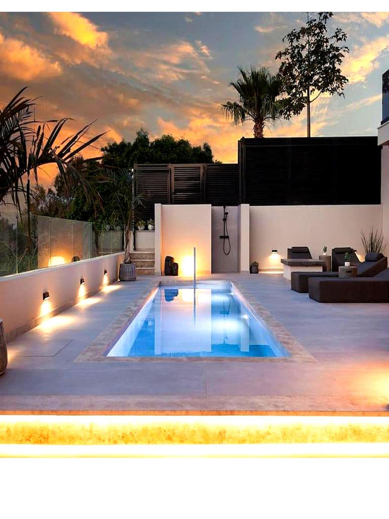 Orama Luxury Suite 3 Bedrooms With Private Pool Khersónisos Eksteriør bilde